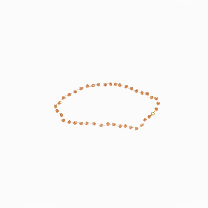 Labro - Bracelet Fiori N°2 - Beige & Or