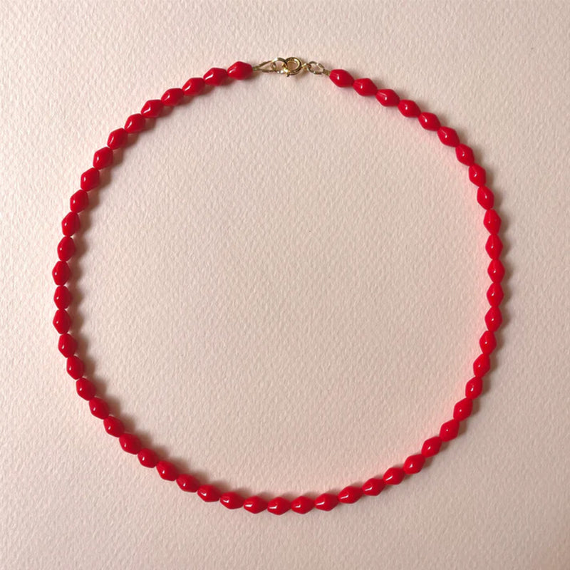 Project Bon - Collier Vermell - Rouge