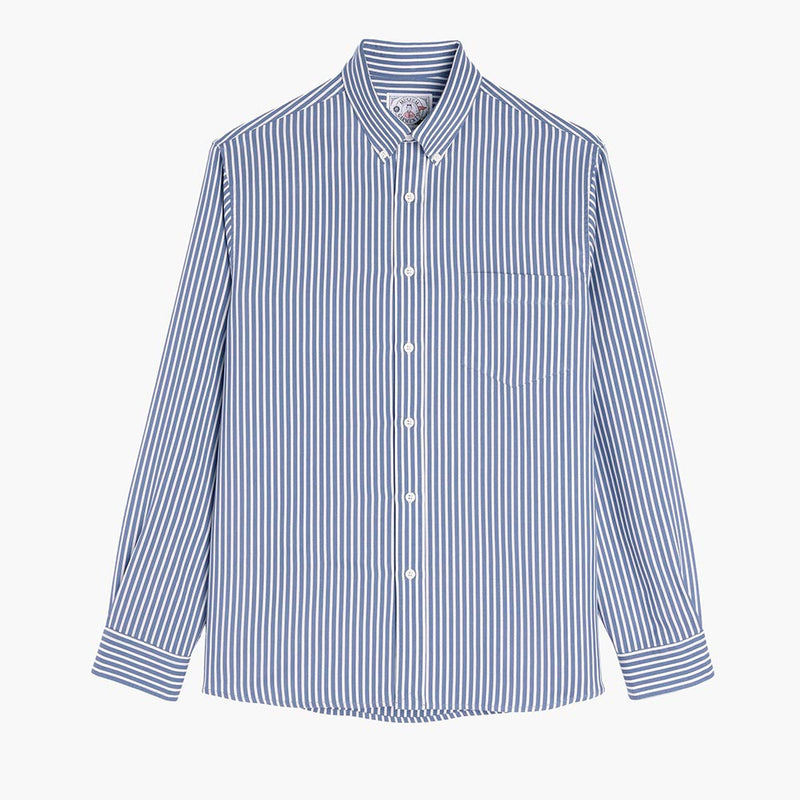 Museum Garments - Chemise Dad - Rayures Bleu