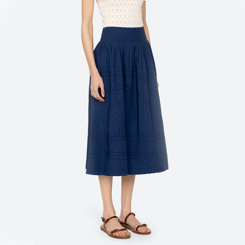 Sea NY - Jupe Camden - Bleu Myrtille