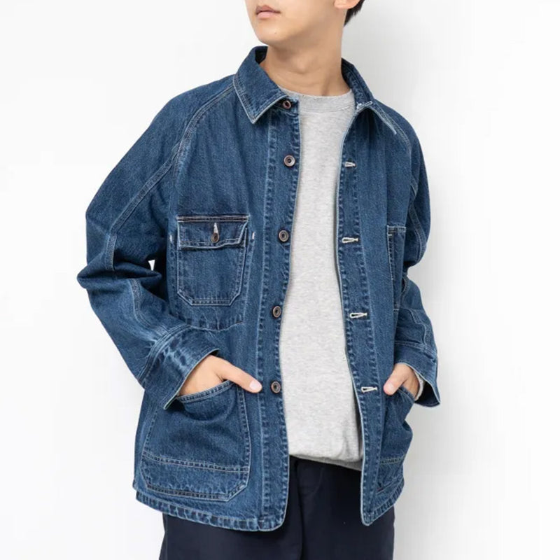 Ordinary Fits - Veste Coverall - Used Blue