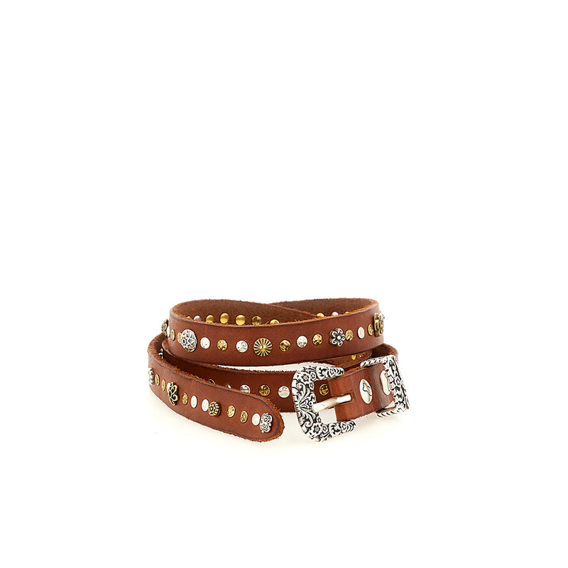 Campomaggi - Ceinture Diamante - Cognac