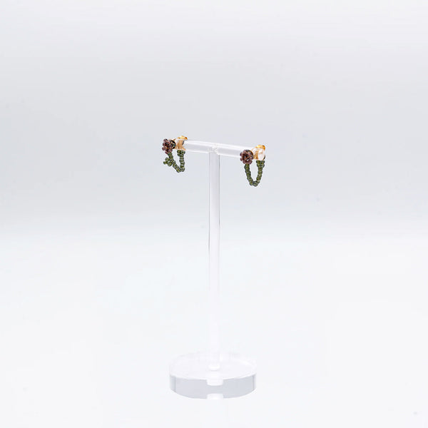 Labro - Boucles d'oreilles Fiori - Artichaut