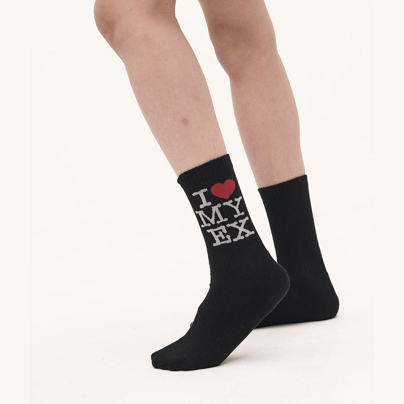 Carne Bollente - Chaussettes Ex Marks the Spot - Noir