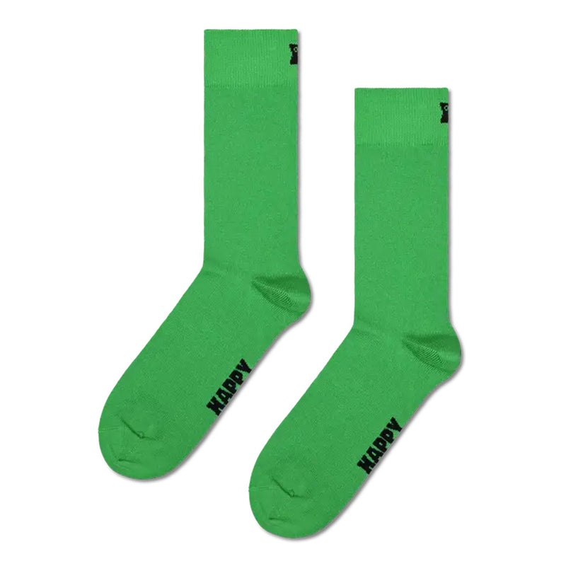 Happy Socks - Chaussettes Hautes Solid - Vert