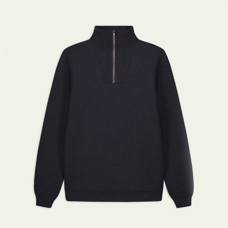 Nitto Knitwear - Pull Youri Camionneur - Anthracite