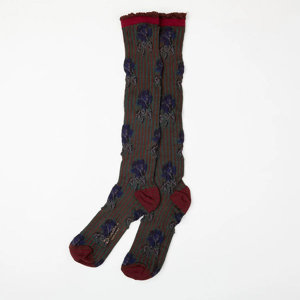 Exquisite J - Chaussettes CA55 - Marron Foncé