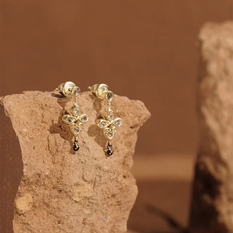 Marie Laure Chamorel - Boucles d'oreilles n°909 - Bicolore