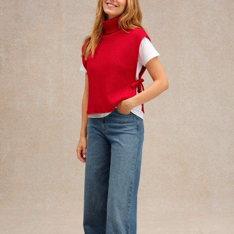 Le Minor - Plastron - Rouge