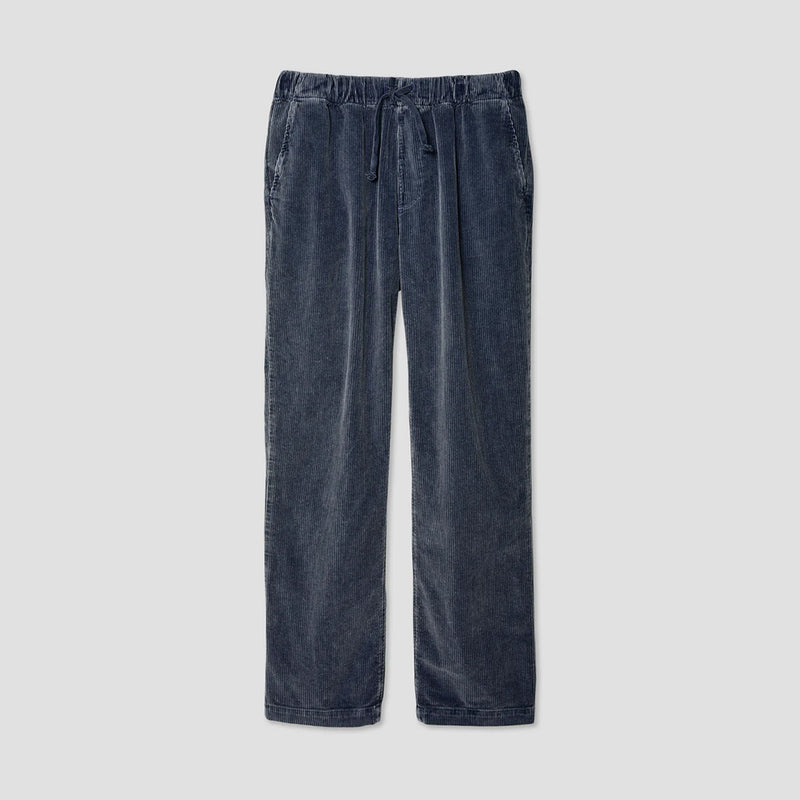 Save Khaki United - Chino en velours - Bleu marine