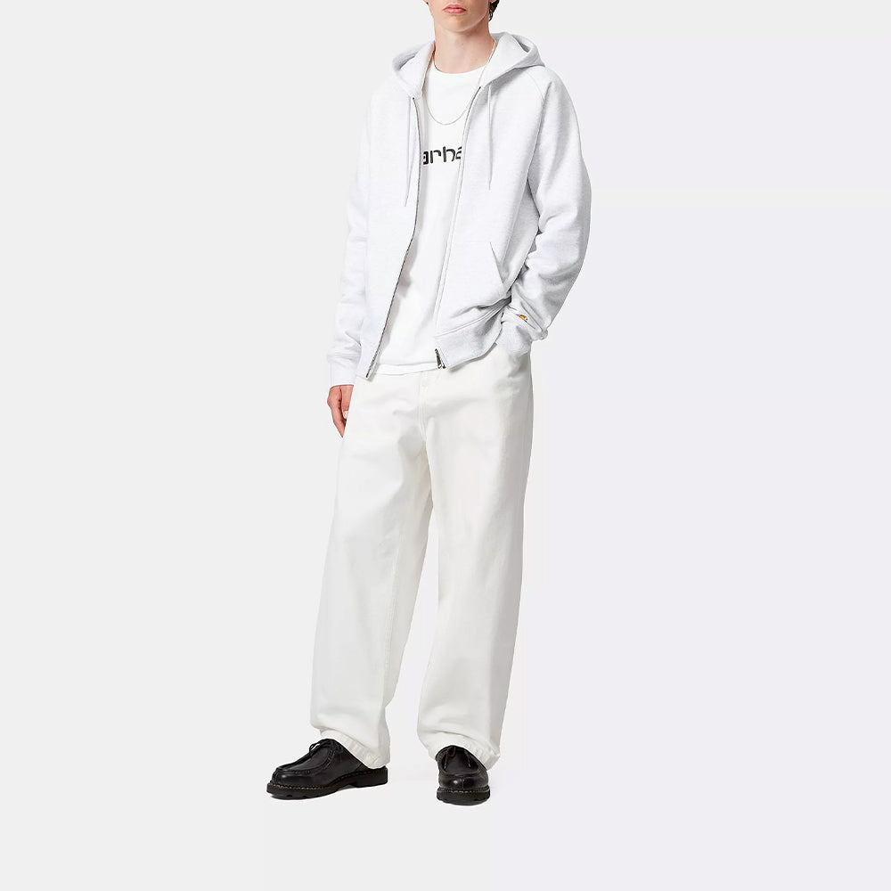 Carhartt WIP BRANDON PANT white rinsed 白 Carhartt WIP - Brandon Pants - White