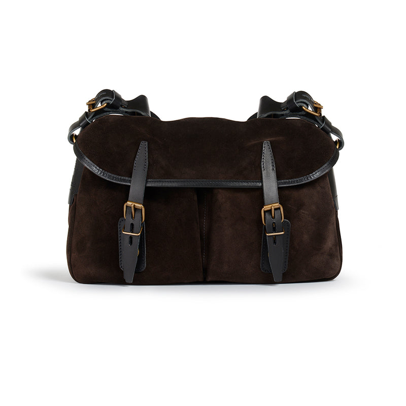Bleu de Chauffe -  Sac Musette S - Marron Foncé