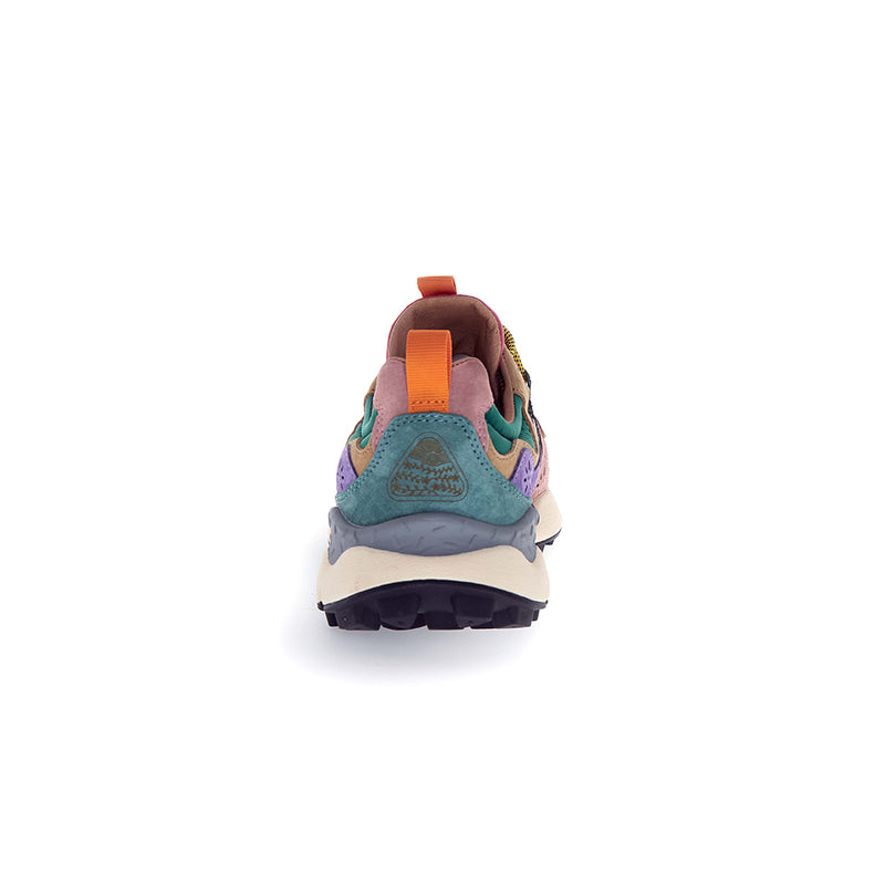 Flower Mountain - Baskets Yamano3 Suède Nylon - Rose Fushia