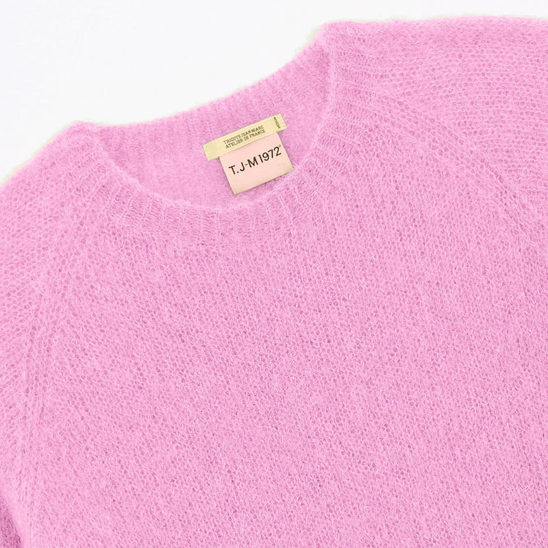 Tricots Jean Marc - Pull Anouch Col Rond - Rose