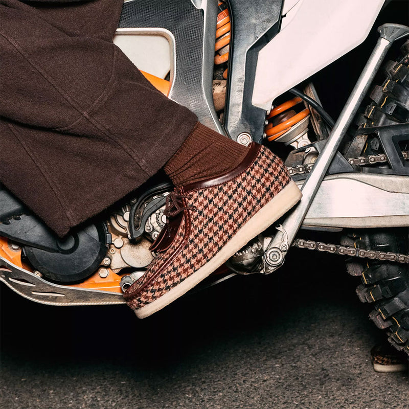 Clarks - Wallabee - Marron Tweed