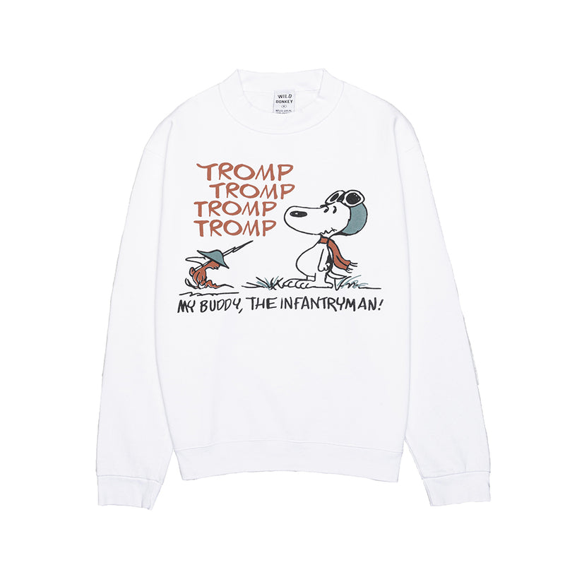 Wild Donkey - Sweat Tromp - Blanc