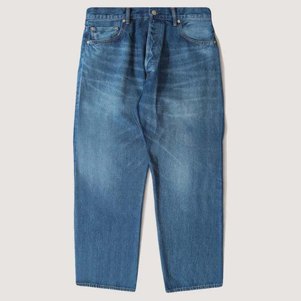 Ordinary Fits - Jeans Loose Ankle Denim Used - Blue