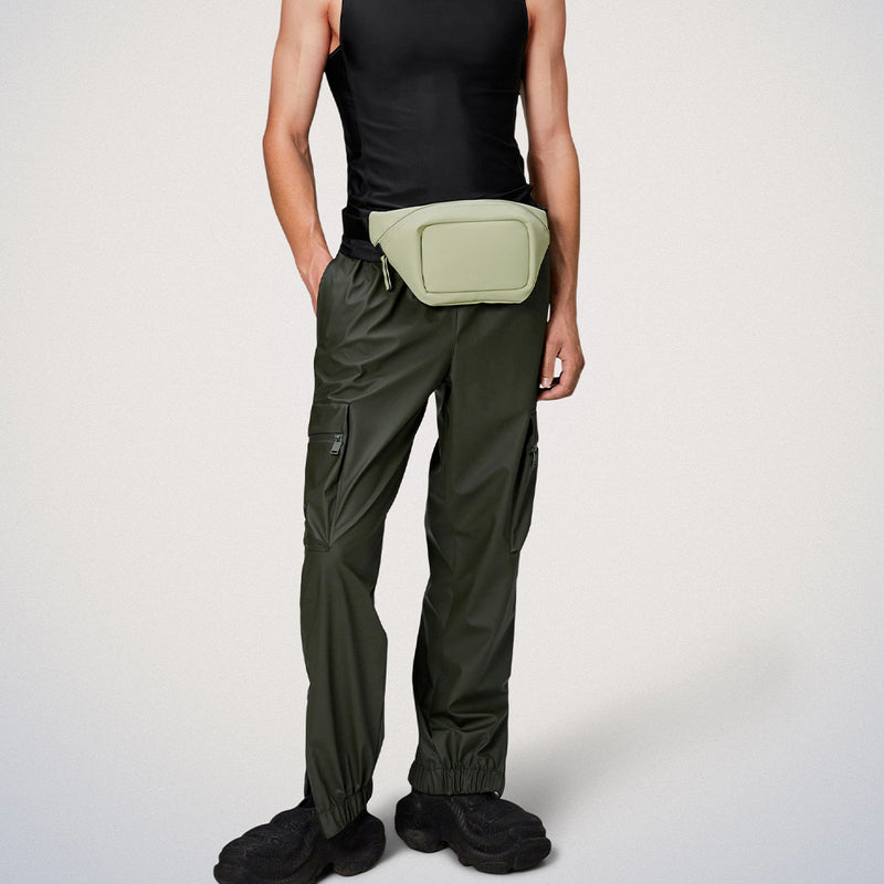 Rains - Pantalon Cargo Regular Imperméable - Vert