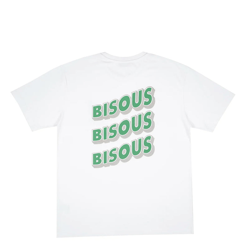 Bisous Skateboard - T-Shirt Sonics - Blanc