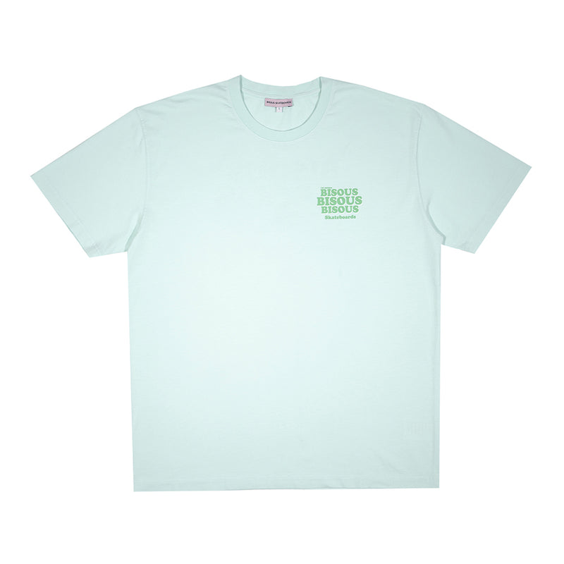 Bisous Skateboard - T-shirt Grease - Vert Menthe