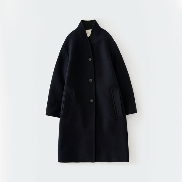 Studio Nicholson - Manteau Morro - Marine Foncé