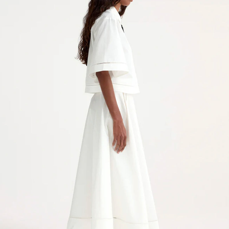 Rohe - Chemise Ladder  - Blanc Optic