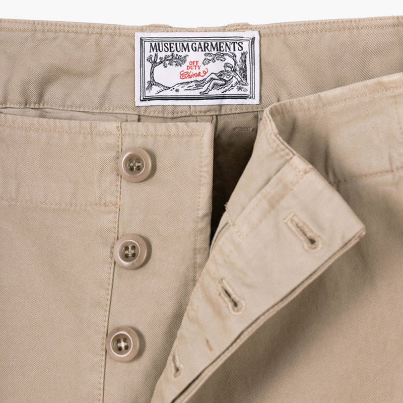 Museum Garments - Pantalon Chino Off Duty - Beige