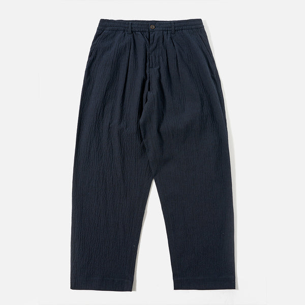 Universal Works - Pantalon Oxford - Noir/Marine