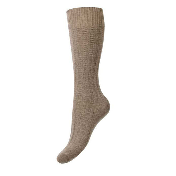 Pantherella - Chaussettes Cachemire Recyclé - Beige