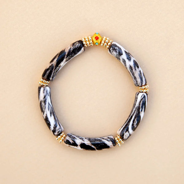 Juhu - Bracelet Juhu - Tigre Noir & Blanc