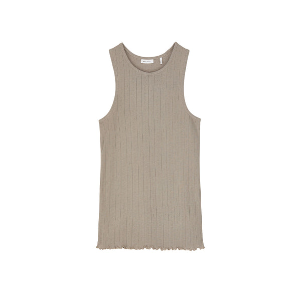 Skall Studio - Top Edie Tank - Stone Moss