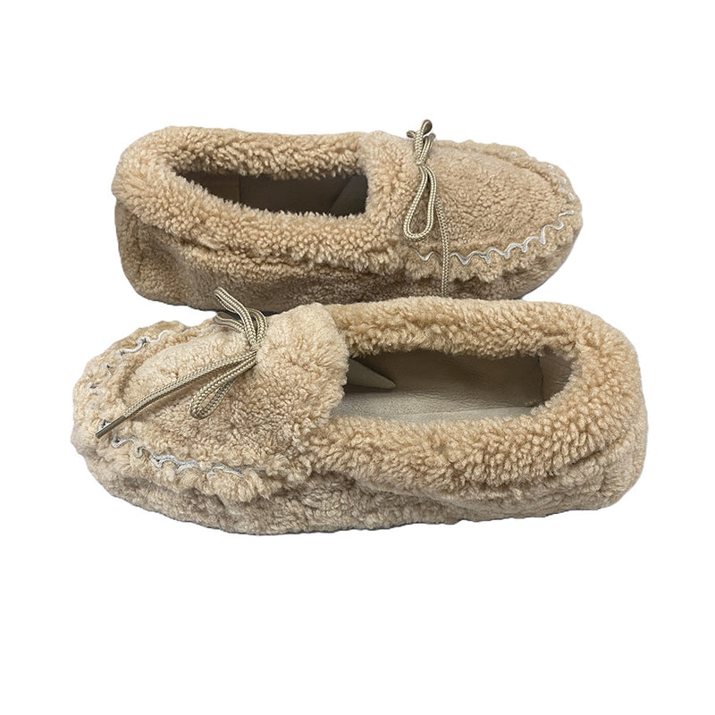 Milona - Chaussons Mocassins - Camel