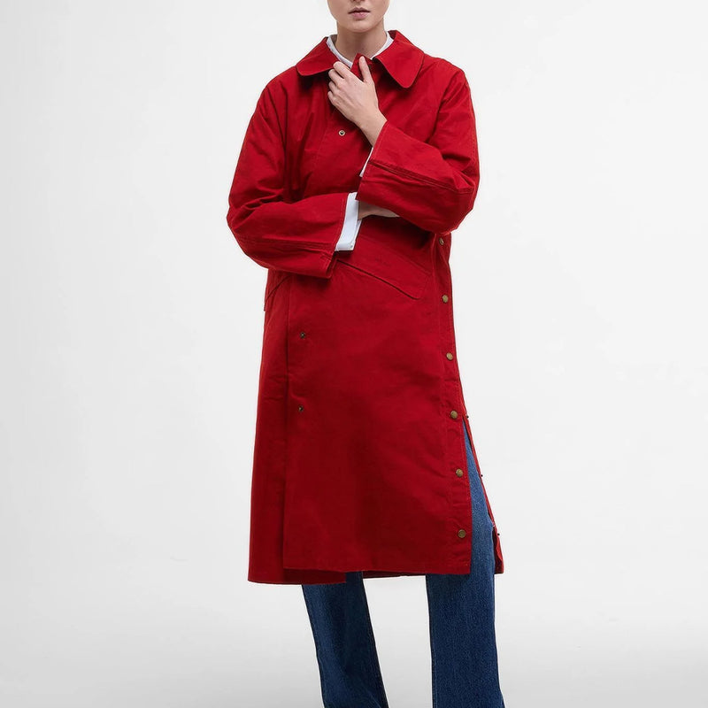 Barbour - Imperméable Alexa Lizzy Showerproof - Rouge