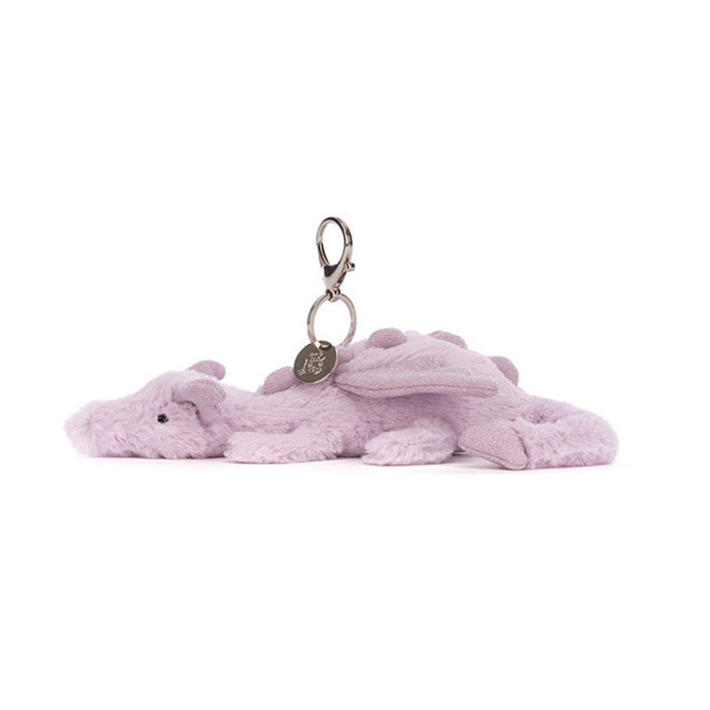 Porte clé Peluche - Dragon Lavande