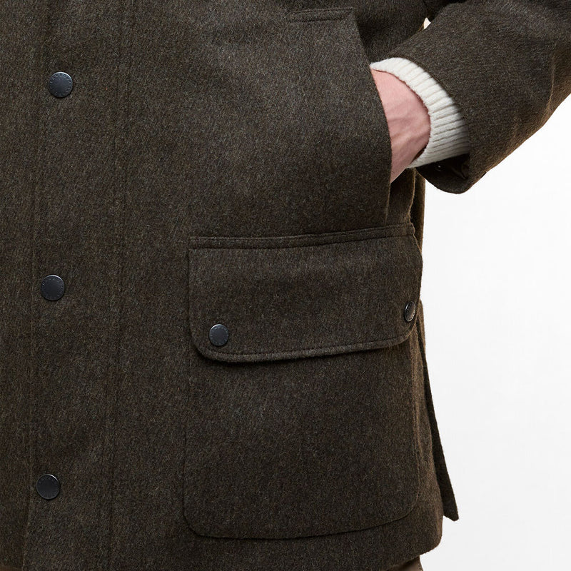 Barbour - Veste Bedale Laine - Olive