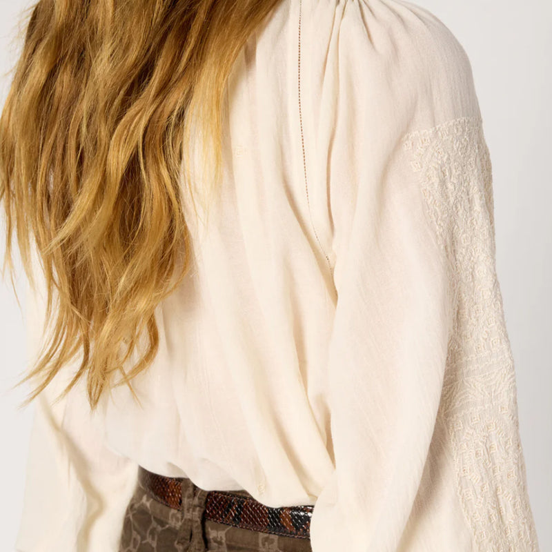 Gerard Darel - Blouse Aglae - Ecru