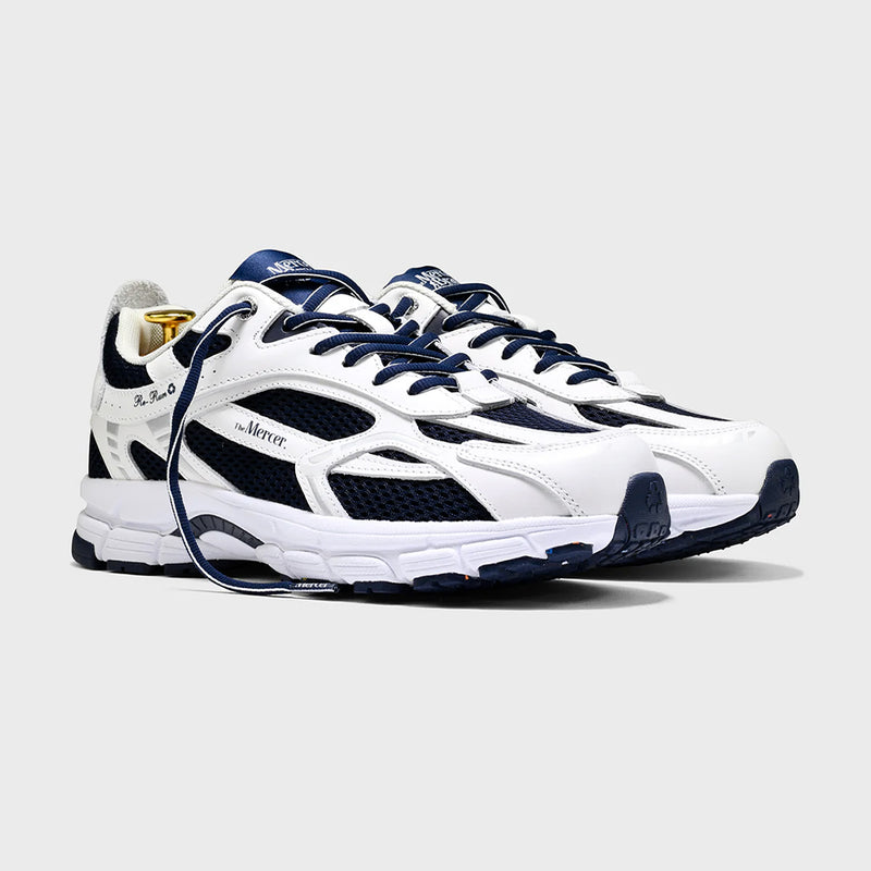 Mercer - Baskets The Re Run City - Marine & Blanc