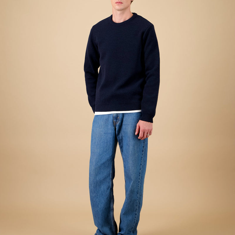 Nitto Knitwear - Pull Youri - Marine