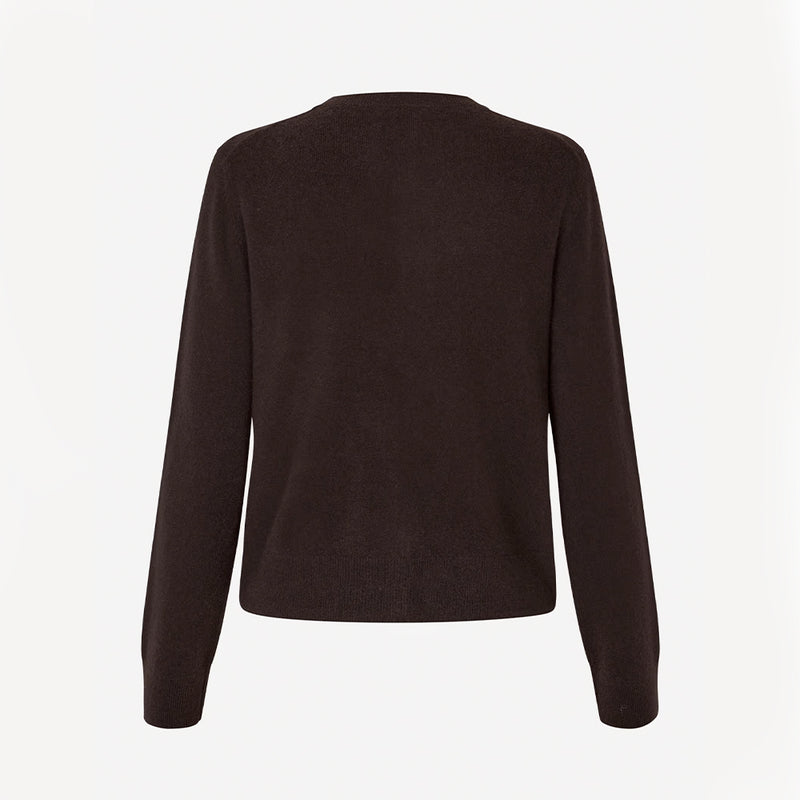 Samsoe Samsoe - Cardigan Saboston - Black Coffee