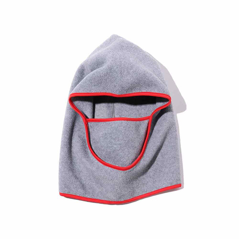 Beams Plus - Cagoule - Gris & Rouge