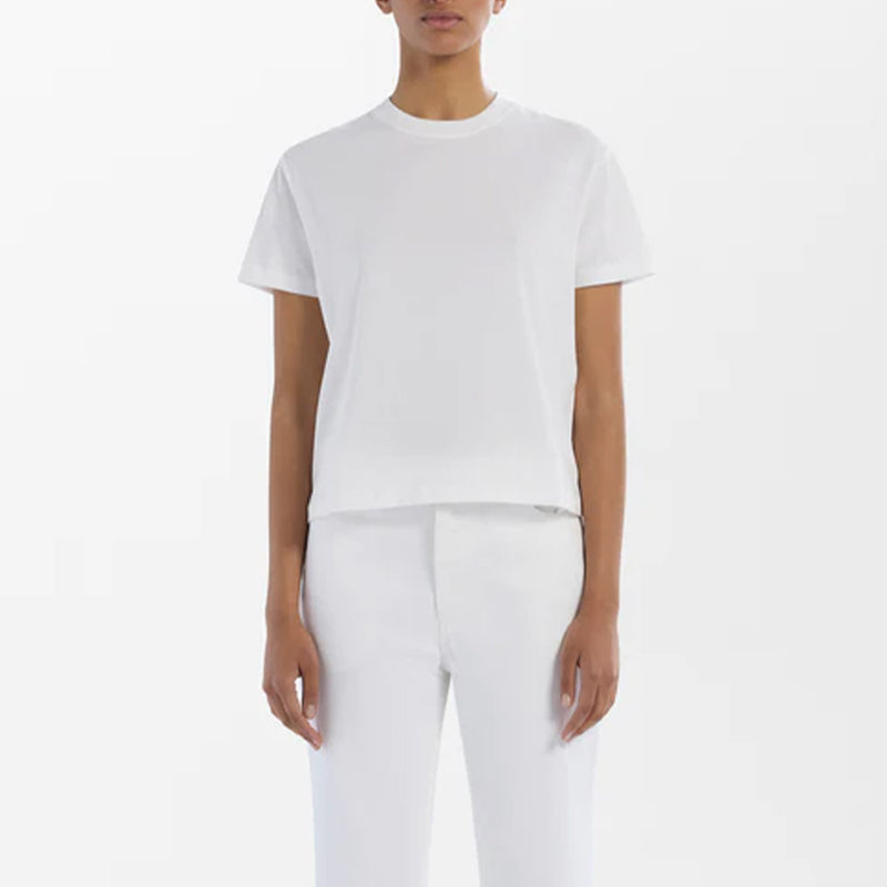 Studio Nicholson - T-Shirt Marine - Blanc