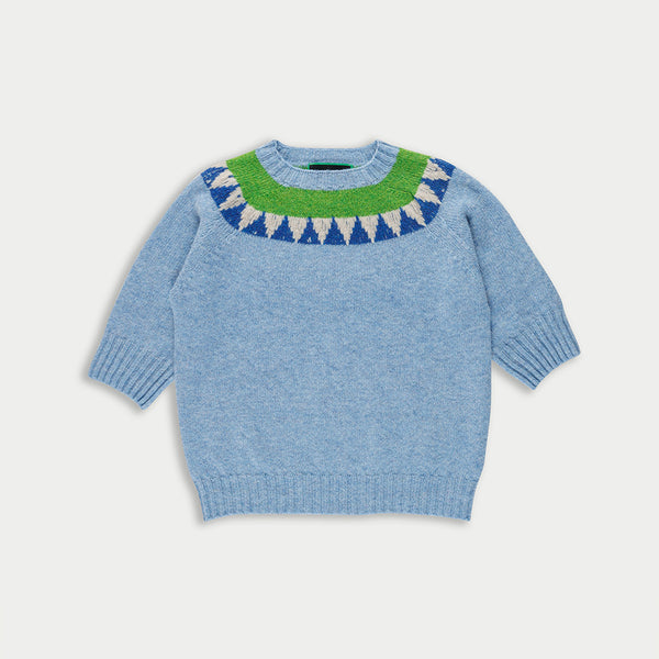 La Fetiche - Maille Otta - Bleu Clair