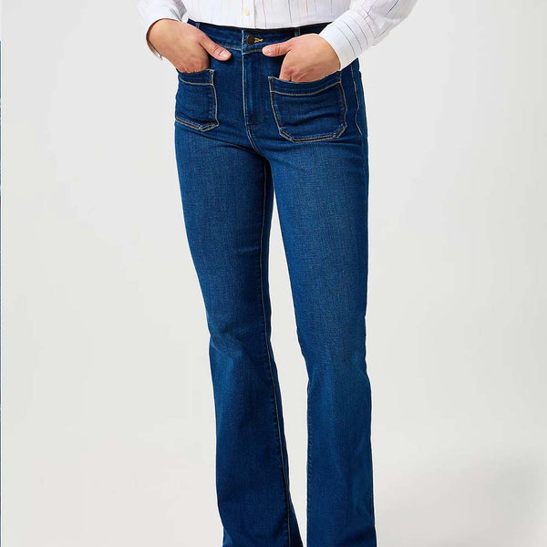 Wrangler - Jeans Flare - Bleu