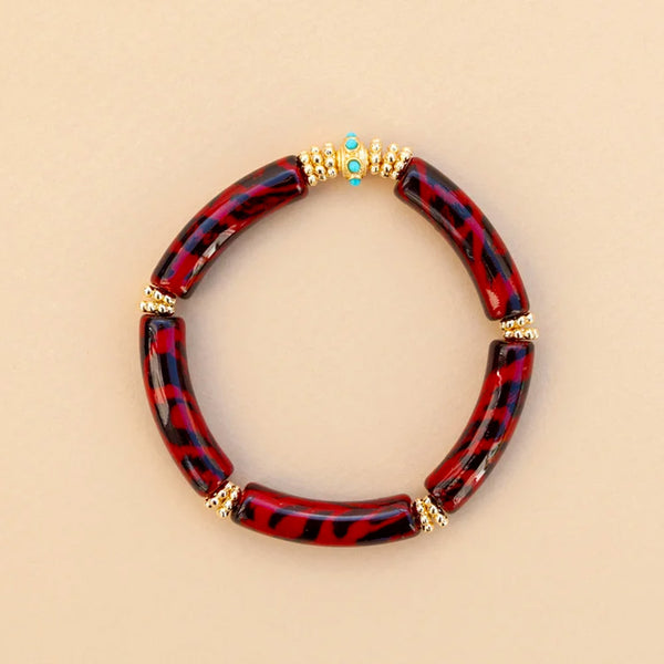 Juhu - Bracelet Juhu - Tigre Noir & Rouge