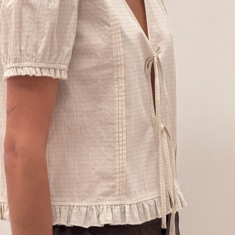 Deiji Studio - Top Pintuck - Bone Check