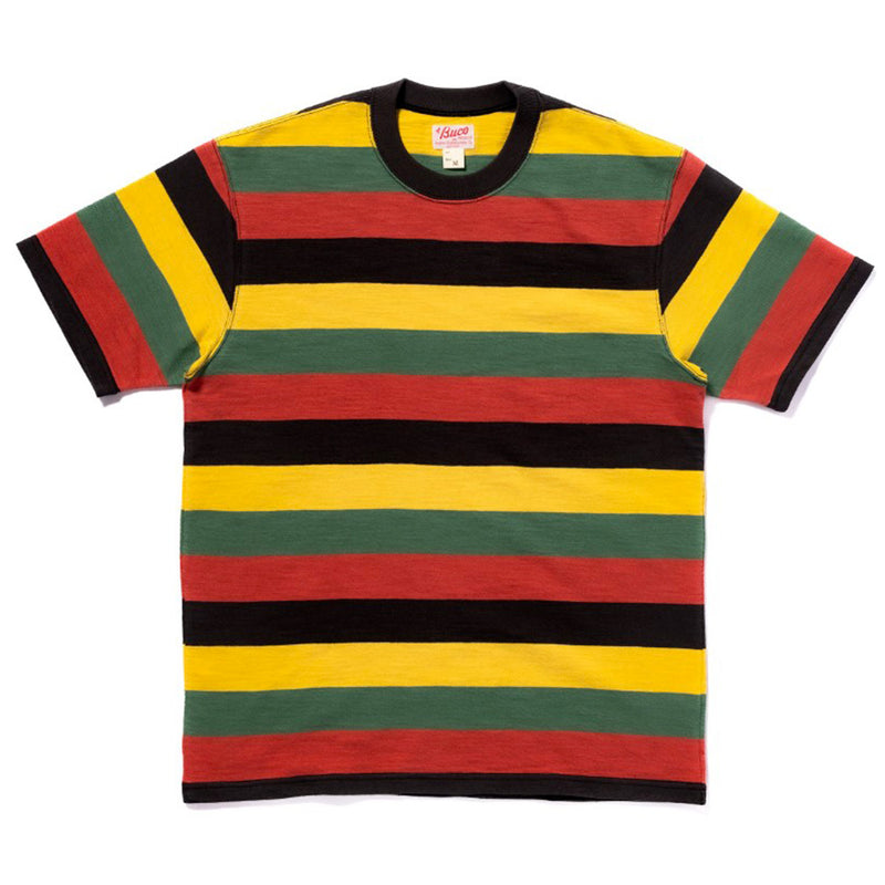 The real McCoys - T-shirt rayé Buco Stripe - Jaune