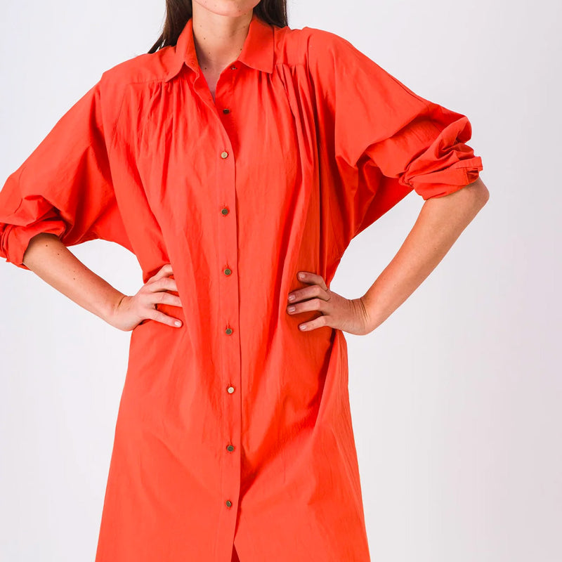 SIXSOEURS - Robe Robi - Orange