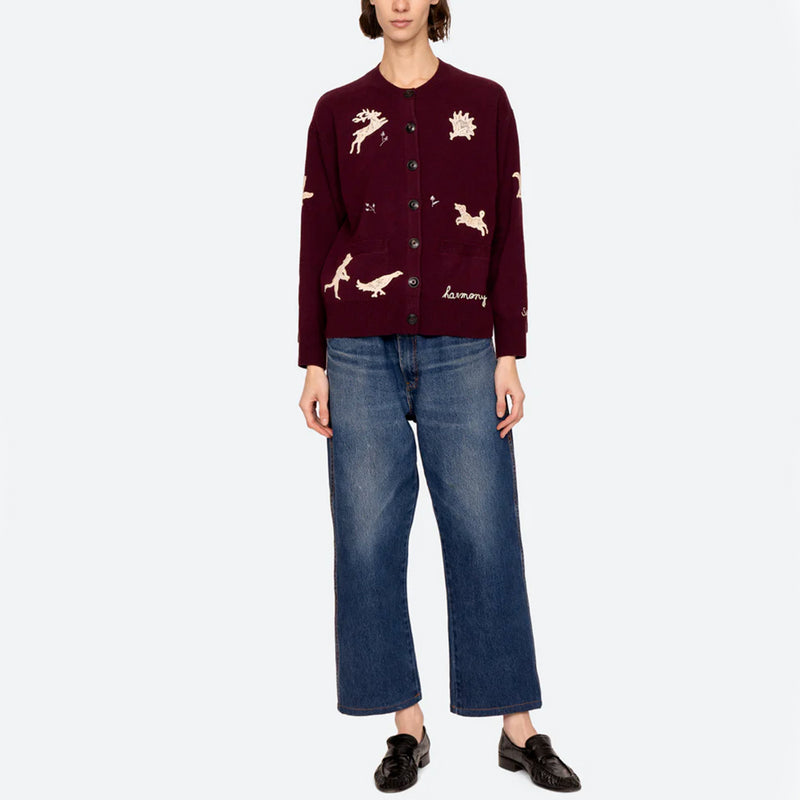 Sea NY - Cardigan Mika - Bordeaux