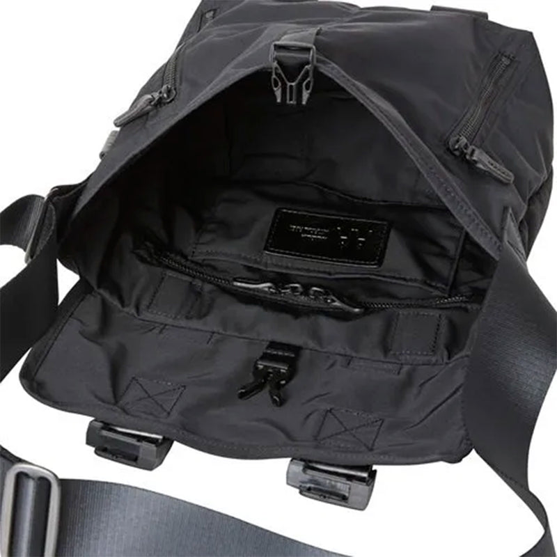 Amiacalva - Sac Garbadine Messenger Bag - Noir