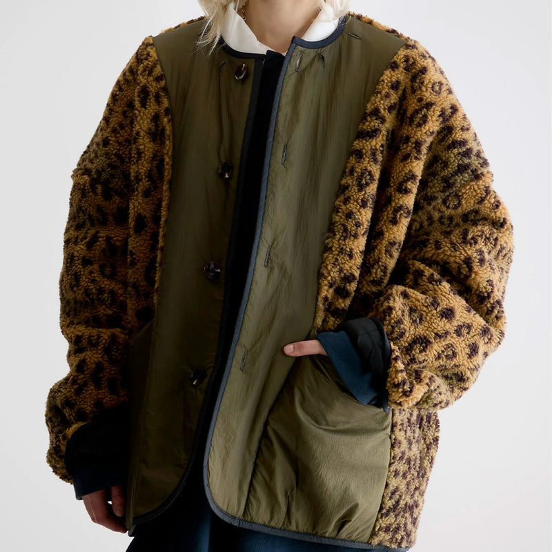 Bellerose - Veste teddy Hampton - Sable & Noir